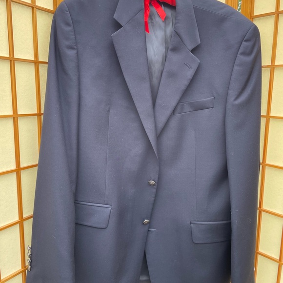 MICHAEL Michael Kors Other - Michael Kors Suit Jacket 100% Wool - Size 42L- Navy Blue